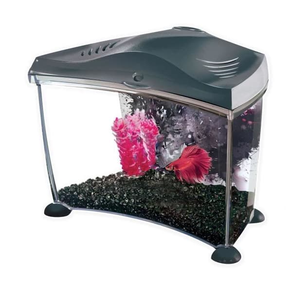 MARINA Graphite akvariumsats för betta - 6,7 L