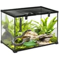 Miniatyrbillede 1 af 9: Reptil Terrarium, 50x30x35 cm, Sort