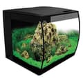 Miniatyrbild 1 av 6: Aquarium fisk 57 liter Flex 15 svart med LED-belysning och fjärrkontroll - Fluval Svart
