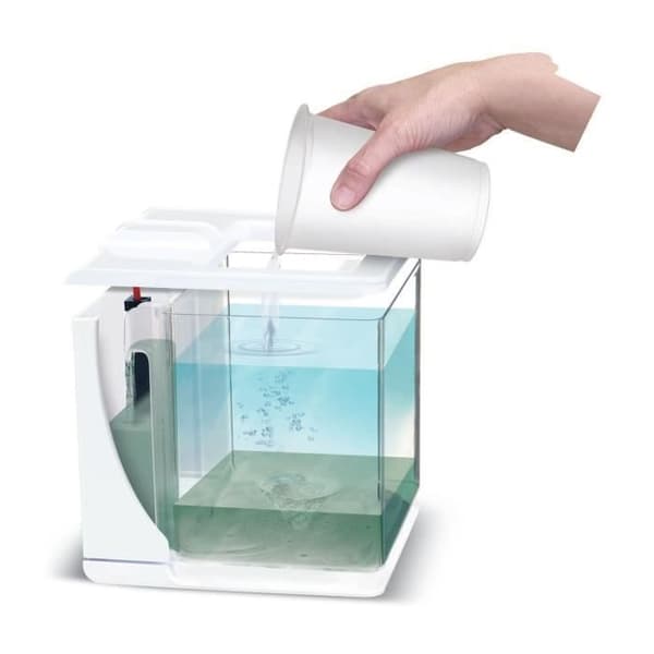 Betta Ez Care Marina Aquarium - White