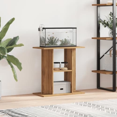 Akvariebänk artisan ek 60x30x60 cm konstruerat trä