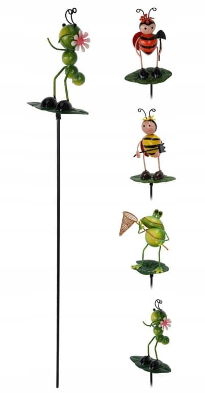 Dekorativ trädgårdsplocka insekter 58 cm