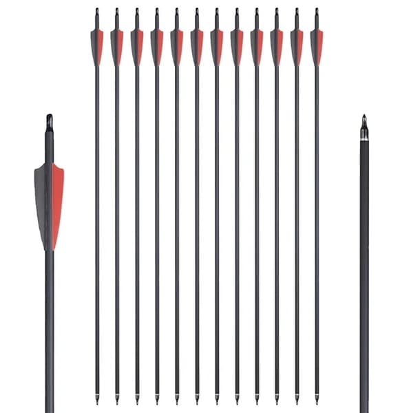 Kulfiberpile, Spine 500, ID 62mm, R B sæt 1