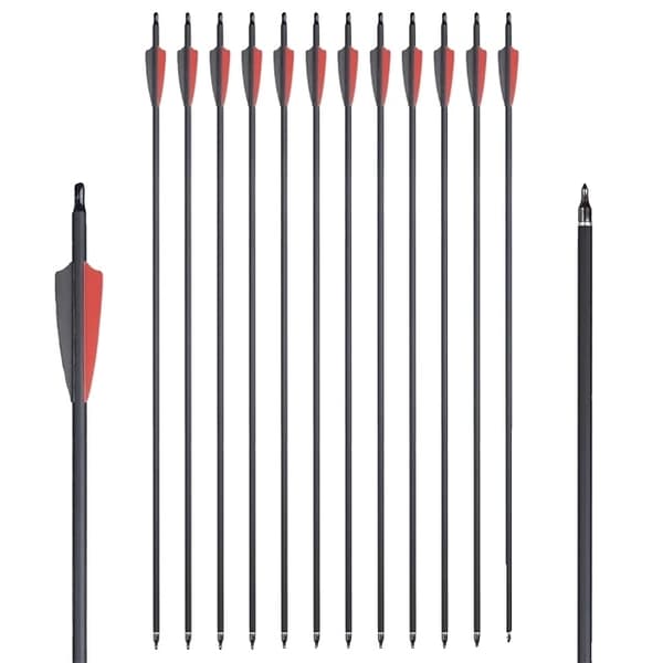 Kulfiberpile, Spine 500, ID 62mm, R B sæt 1
