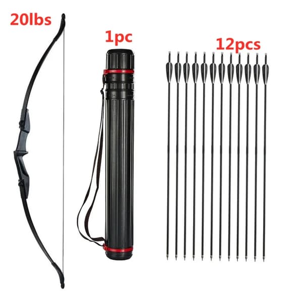 Ungdoms Recurve Bue, Nedtageligt Design, Egnet til Begynder Teenagere, 20lbs Set1