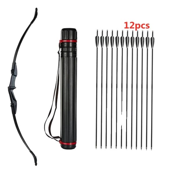 Ungdoms Recurve Bue, Nedtageligt Design, Egnet til Begynder Teenagere, 20lbs Set1