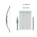 Miniatyrbild 2 av 2: Ungdomsbåge för recurve, hopfällbar design, lämplig för nybörjarungdomar, 30lbs set C