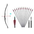 Miniatyrbillede 1 af 2: Ungdoms Recurve Bue, Nedtageligt Design, Egnet til Begynder Teenagere, 30lbs sæt B