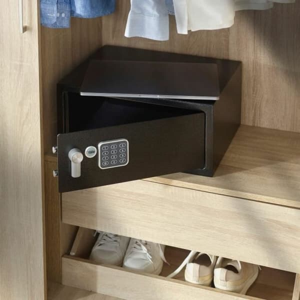Kassakaappi elektronisella lukolla Yale YLV/200/DB2 24 L 20 x 43 x 35 cm Musta