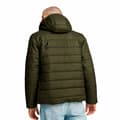 Pikkukuva 4 / 4: Miesten urheilutakki Puma Essentials Hooded Padded Tummanvihreä - S