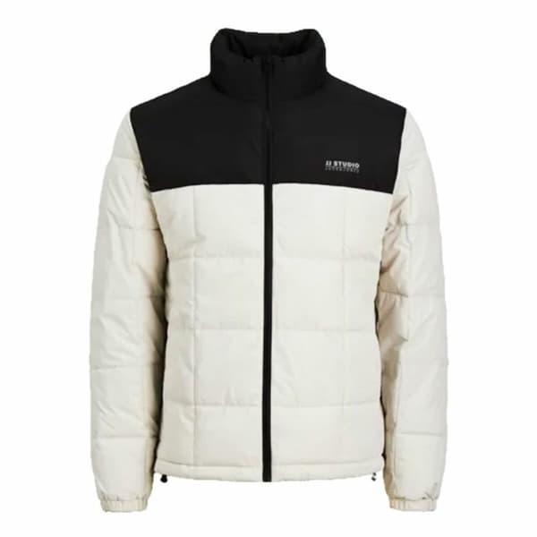 Träningsjacka Herr Jack & Jones Jjben Square Moonbeam Vit - L