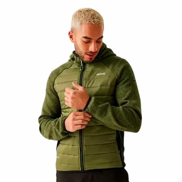Sport Jakke til Mænd Regatta Newhill Hybrid Grøn - XL