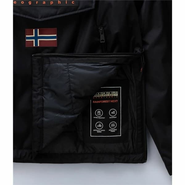 Miesten urheilutakki Napapijri Rainforest Next Musta - XL