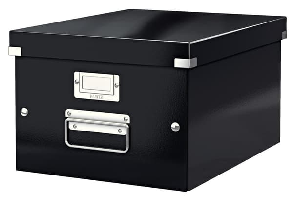 Förvaringslåda ClicknStore medium svart