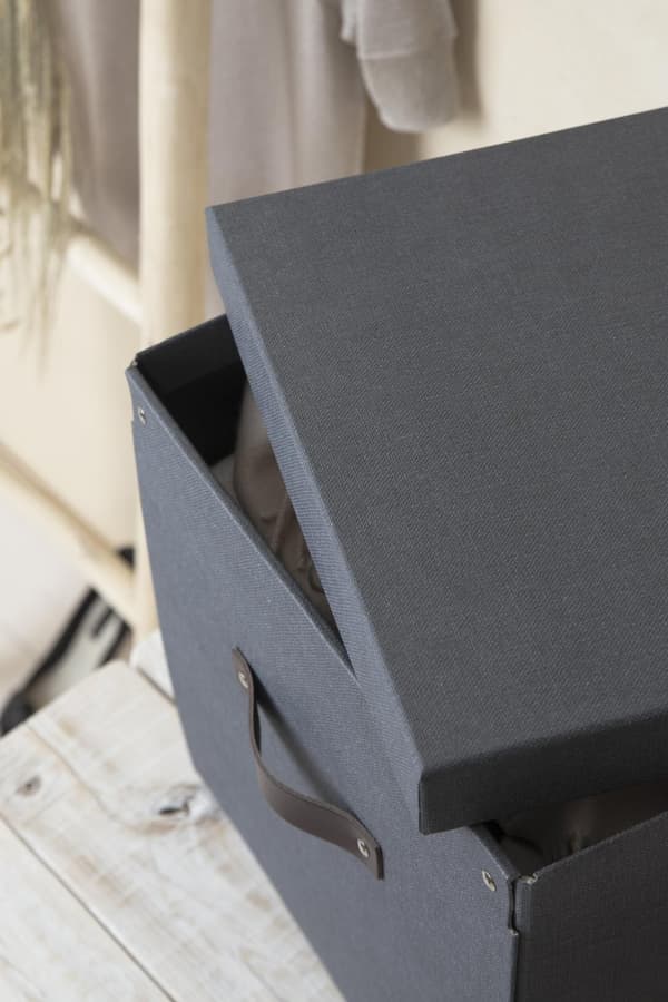 Förvaringsbox BIGSO Logan svart