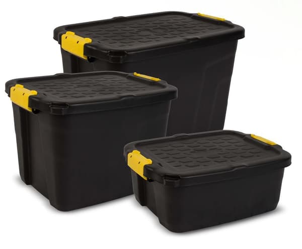 Plastlåda STRATA Heavy Duty 60L