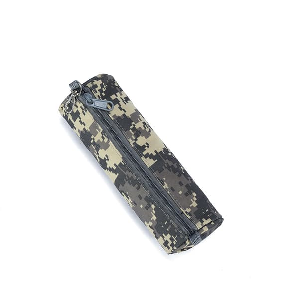INF Stor kapacitet pen etui camouflage lynlås pose Model 2