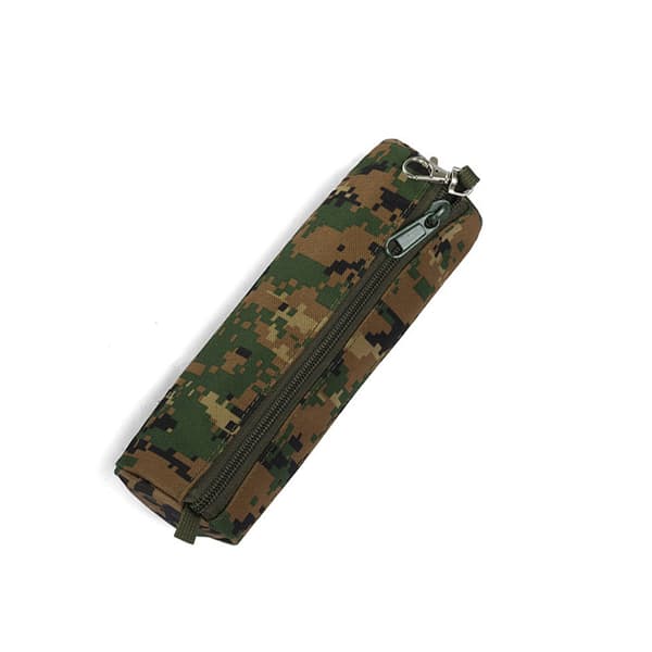 INF Stor kapacitet pen etui camouflage lynlås pose Model 3