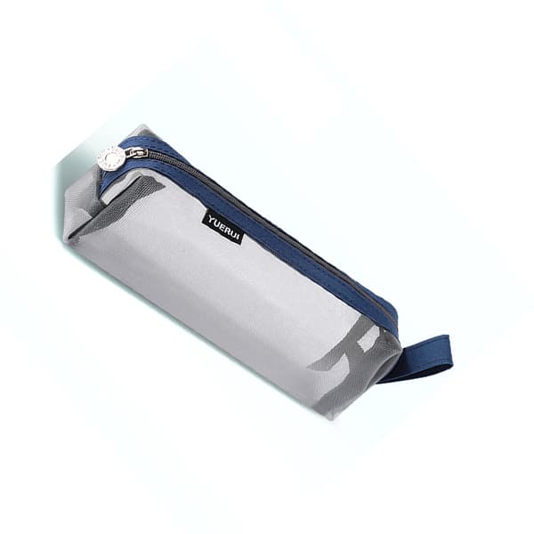 INF Genomskinligt Pennfodral i Mesh