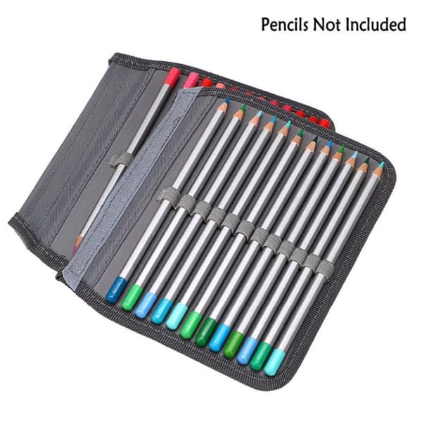 INF Pennaletui i Oxford-stoff for 72 blyanter