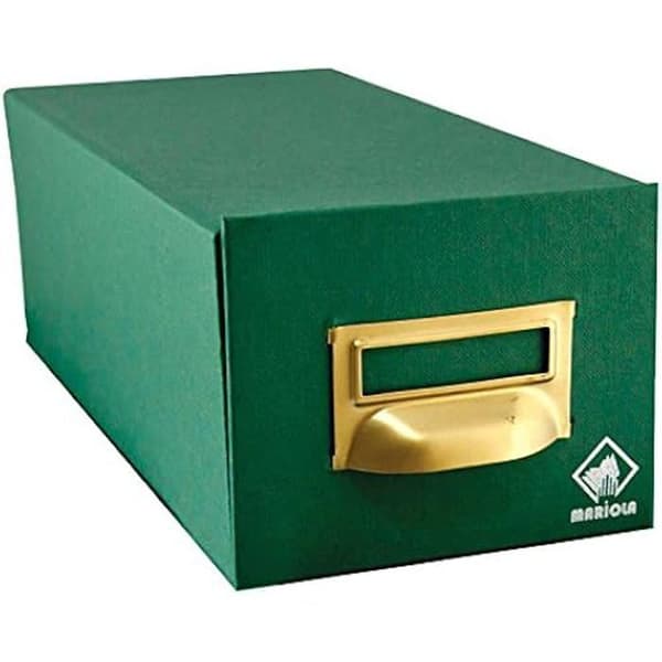 Kartongfil - MARIOLA - 4-500 - 220 x 155 x 250 mm - Grön färg