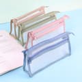 Miniatyrbillede 4 af 6: INF Transparent Mesh Penalhus, Stor Kapacitet Dobbelt Lag Penneetui