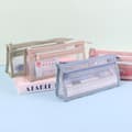 Miniatyrbillede 2 af 6: INF Transparent Mesh Penalhus, Stor Kapacitet Dobbelt Lag Penneetui
