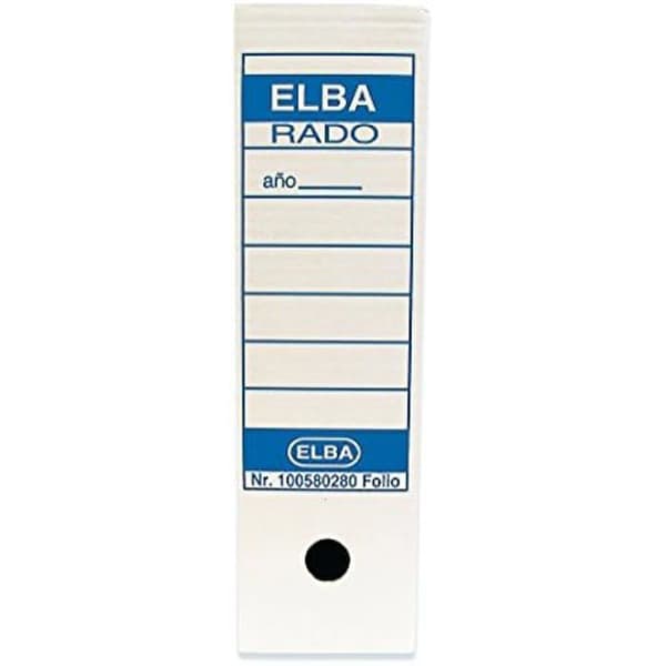 Arkivlåda - ELBA - 100580280 - 50 enheter - Wellpapp - Färg beige