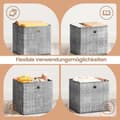 Miniatyrbild 5 av 5: Förvaringsboxset, 30x30x30 cm, Grå