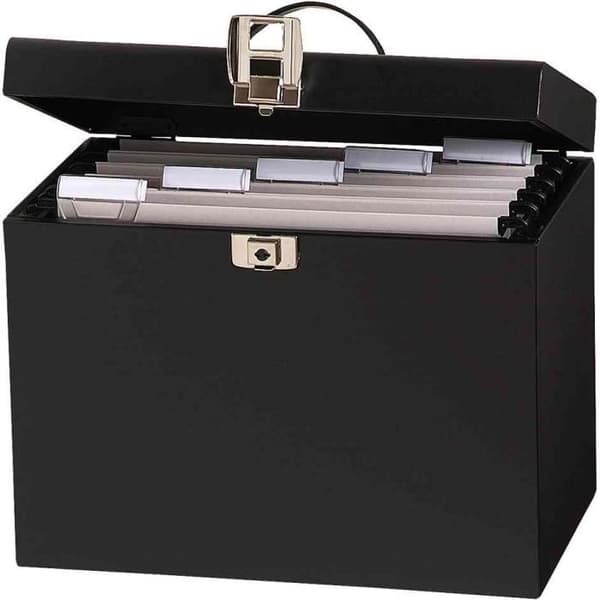 Valisette ELBA - Metall - 5 hängande mappar - 30,5 cm x 37 cm x 24 cm