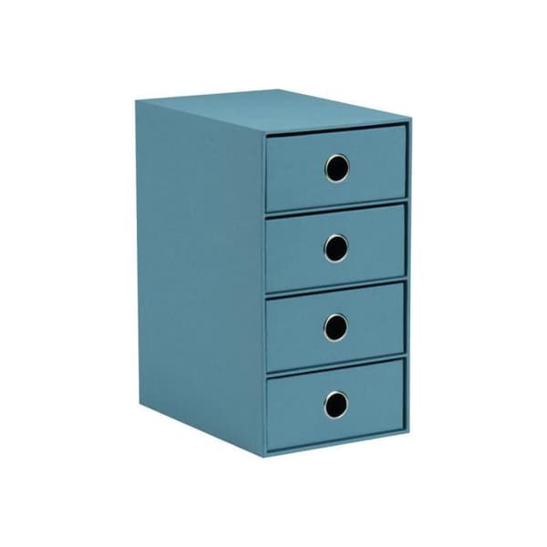 Arkiveringsblock - Rössler Papier - S.O.H.O. - 4 lådor - Denim - Praktiskt och elegant