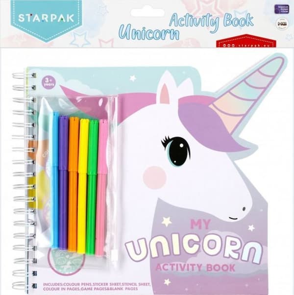 Klassificeringslåda Starpak - STK ZES117 - FÄRGKREATIVITET MED ENHÖRNINGSTUSCH STK PBH12/24