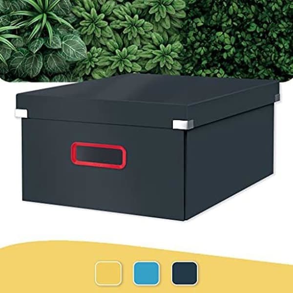 Förvaringslåda - LEITZ - Click & Store - Fällbar - A3-format - Färg Grå
