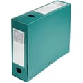 Miniatyrbild 2 av 2: Arkivbox - EXACOMPTA - Ref. 59833E - Opaque polypropylen - Rygg 80 mm - Dubbel-sidig etikettfäste