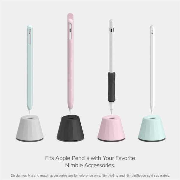 INF Silikonhållare för Apple Pencil iPad Grå