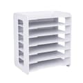 Miniatyrbillede 2 af 4: Skrivebordsfilorganisator, 7-lags opbevaring, holdbart PVC-materiale