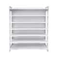 Miniatyrbillede 2 af 2: 7-lags filorganisator, desktop montering, PVC-materiale,HVID