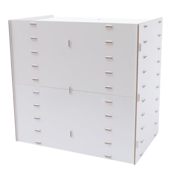 Kontorpapirorganisator, 9-lags design, stor kapacitet