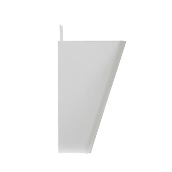 AMIG 13413 | Reklamlåda 77 | 320 x 360 x 190 mm | Stål | Vit