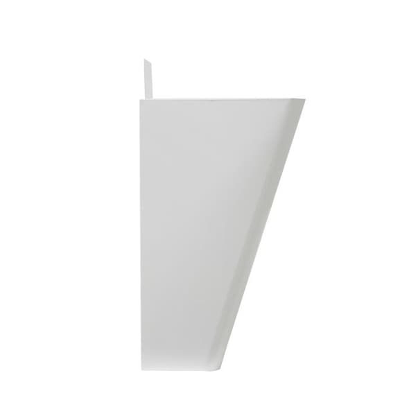 AMIG 13413 | Reklamlåda 77 | 320 x 360 x 190 mm | Stål | Vit