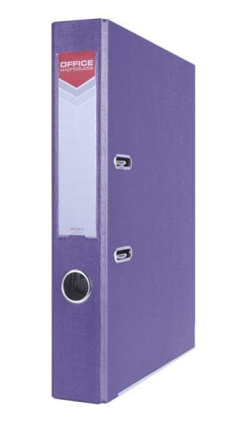 Segregator OFFICER z szyną PP A4 5,5cm fioletowy Office Products