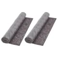 Pikkukuva 1 / 8: vidaXL Liukumaton maalarin fleece 2 kpl 50 m 180 g/m² harmaa
