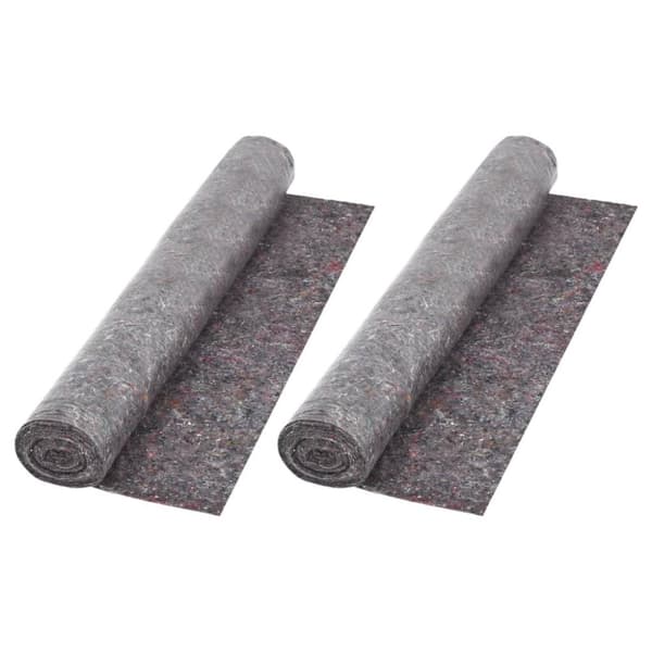 vidaXL skridsikker maleruld 2 stk. 50 m 180 g/m² grå