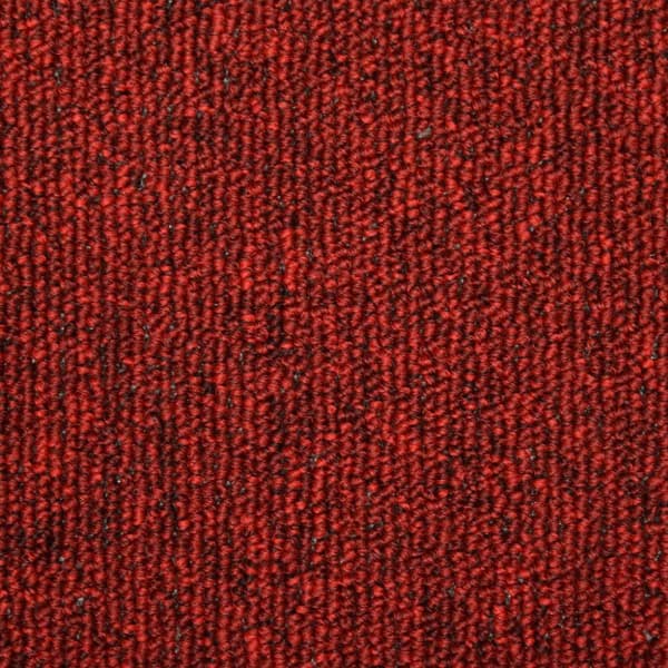 vidaXL Trappetrinnstepper 15 stk 65x21x4 cm rød