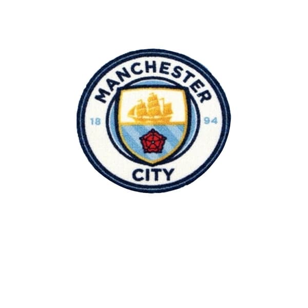 Manchester City FC Official Football Crest Rug