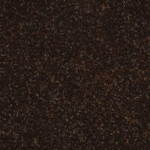 vidaXL Selvklebende trappematter 15 stk brun 65x21x4 cm nålestempel