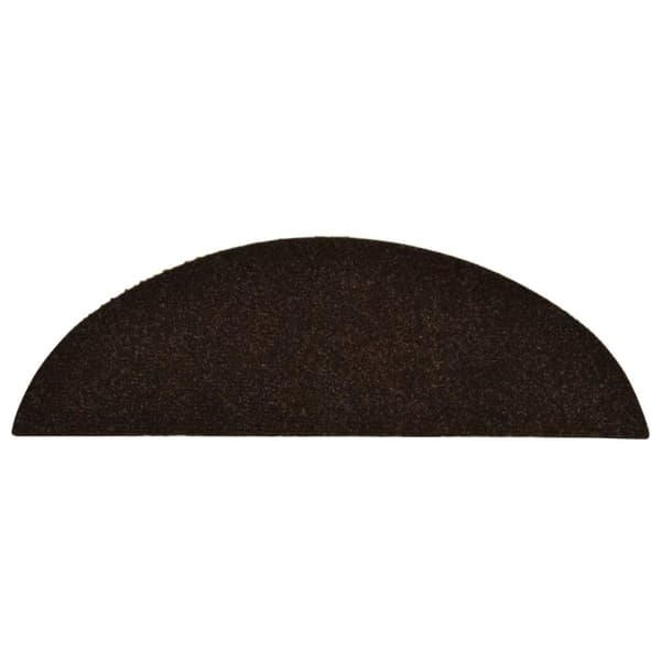 vidaXL selvklæbende trappemåtter 15 stk. 56x17x3 cm tuftet brun