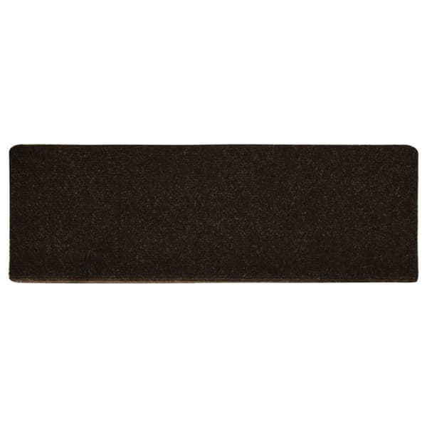 vidaXL Trappematter 15 stk nålestempel 65x21x4 cm mørkebrun