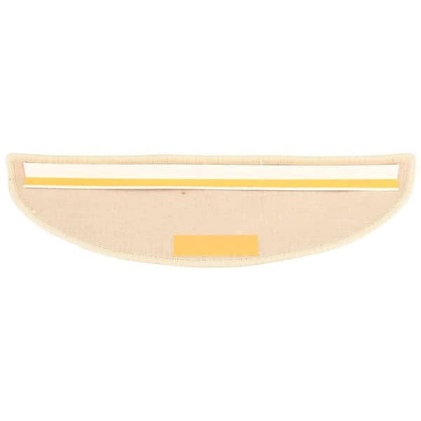 vidaXL Selvklebende trappematter 15 stk 56x17x3 cm lysebeige