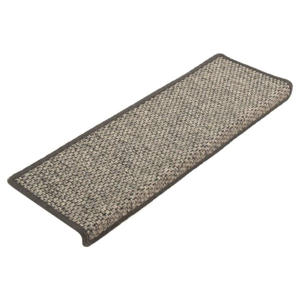 vidaXL selvklæbende trappemåtter 15 stk. 65x21x4 cm grå og beige